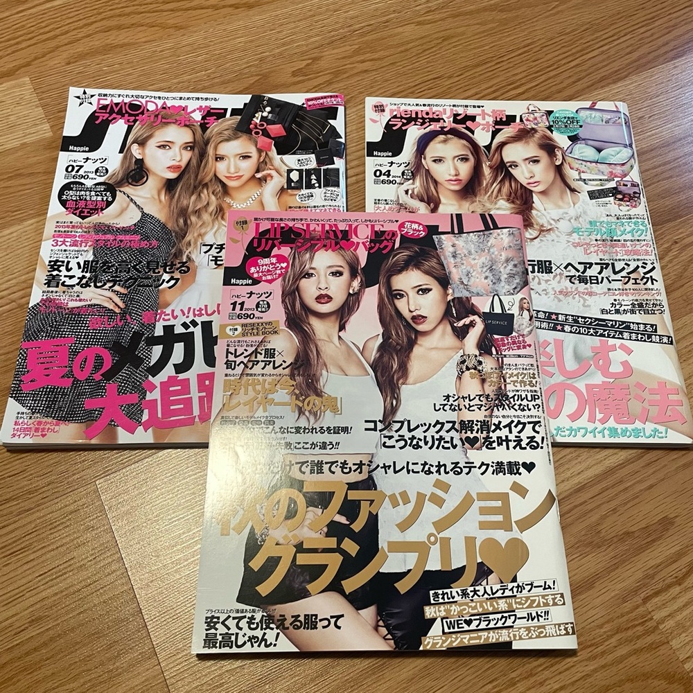 Japanese Fashion Magazines Nuts Gyaru Aesthetic
